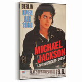 Michael Jackson Retro Poster – Vintage Concert Art 1988