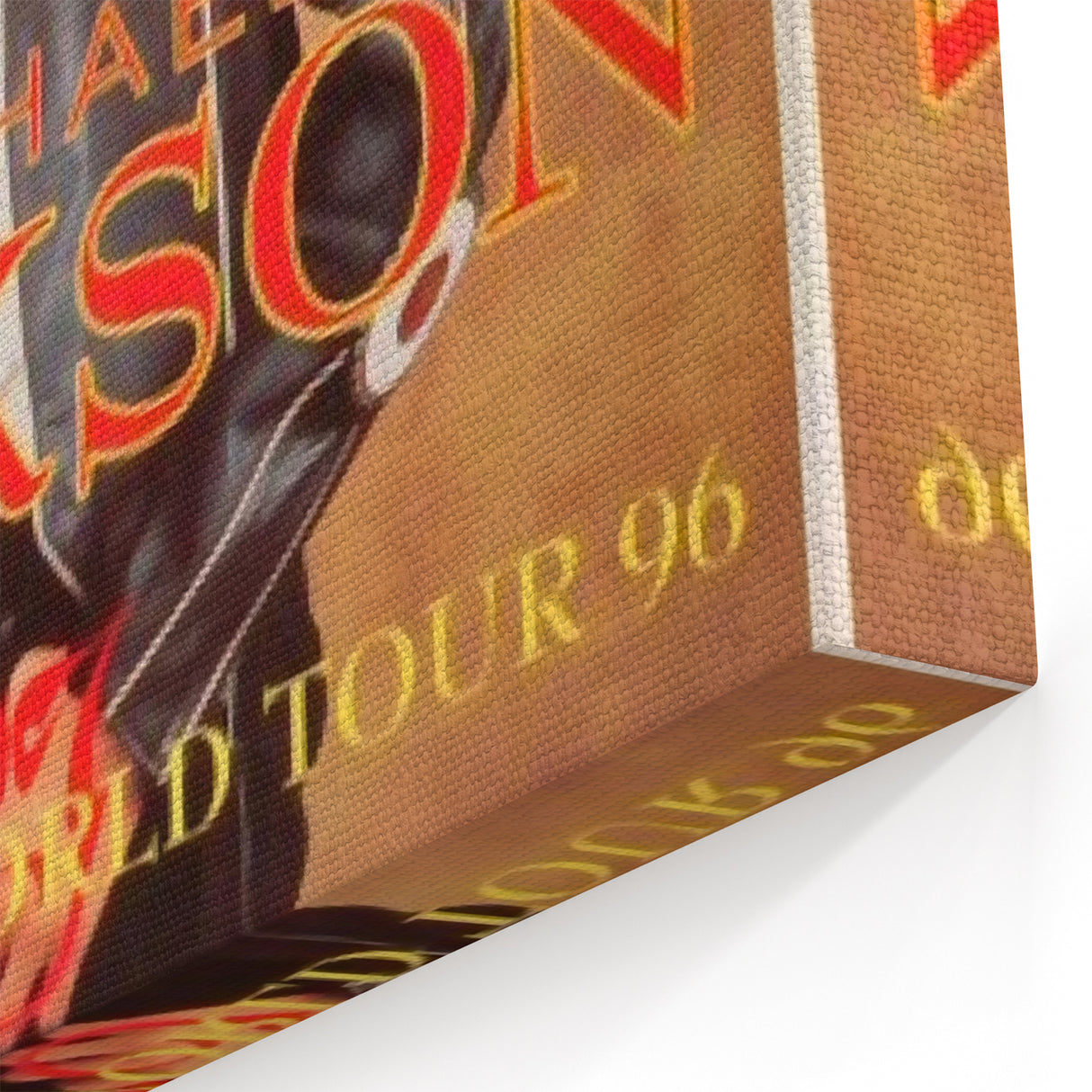 Michael Jackson History Tour Poster – Vintage Concert Art 1996