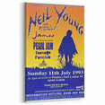 Neil Young Concert Poster – Vintage 1993 Finsbury Park Art