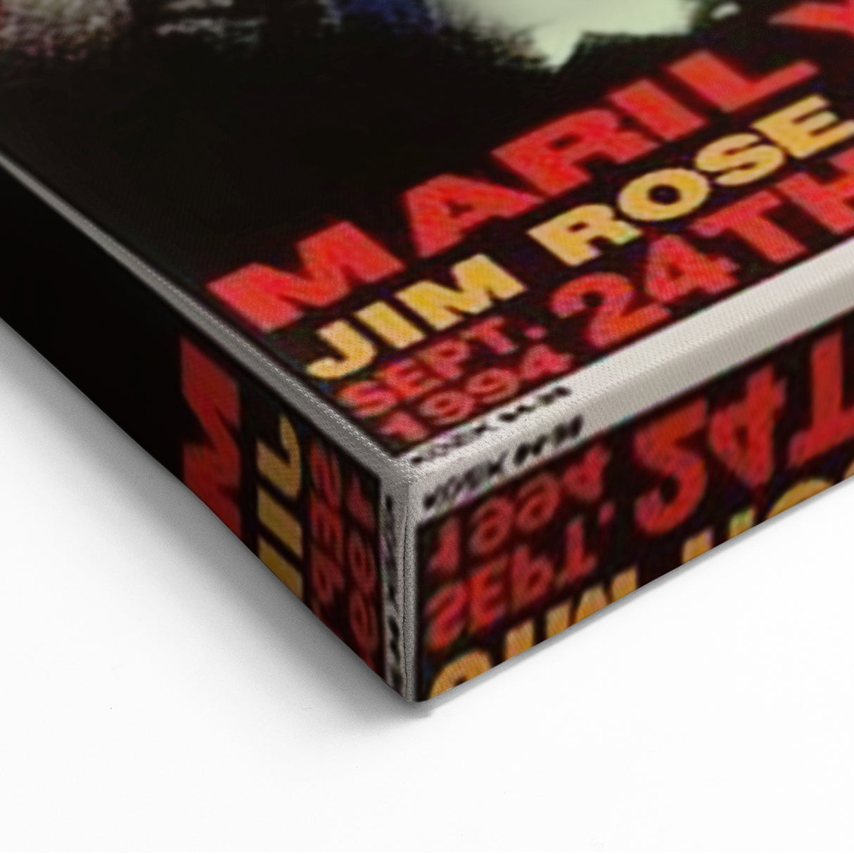 Nine Inch Nails & Marilyn Manson Poster – 1994 Seattle Concert