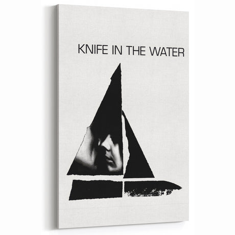 Mid-Century Movie Poster - Knife in the Water 1962 Classic Print