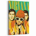 Nirvana Retro Poster – Iconic 90s Band Art Print