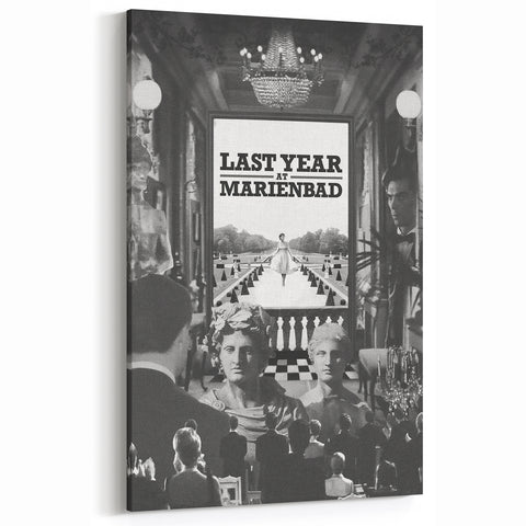 Vintage Film Posters 1960s – Last Year at Marienbad Movie Print
