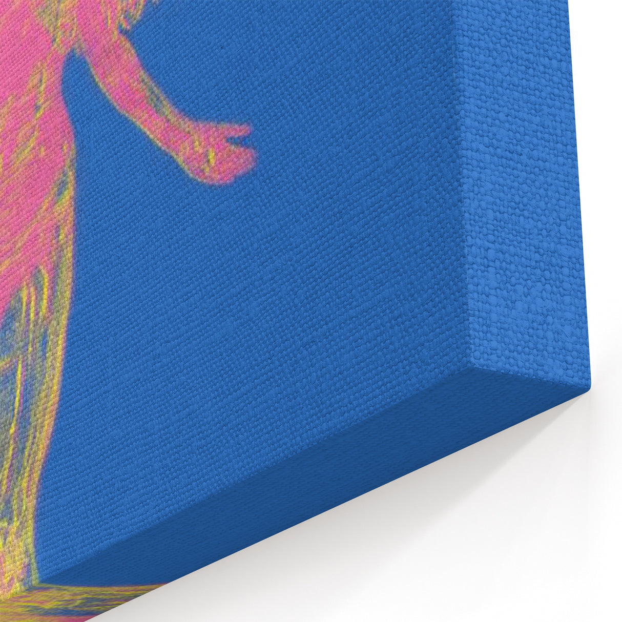 Nirvana Angel Poster - Retro Neon Aesthetic - Vintage Rock Art Print
