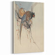 Vintage Animal Art - Birds Perched on Blossom Branch - Retro Animal Prints