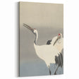 Vintage Animal Art - Cranes in Graceful Stance - Retro Animal Prints