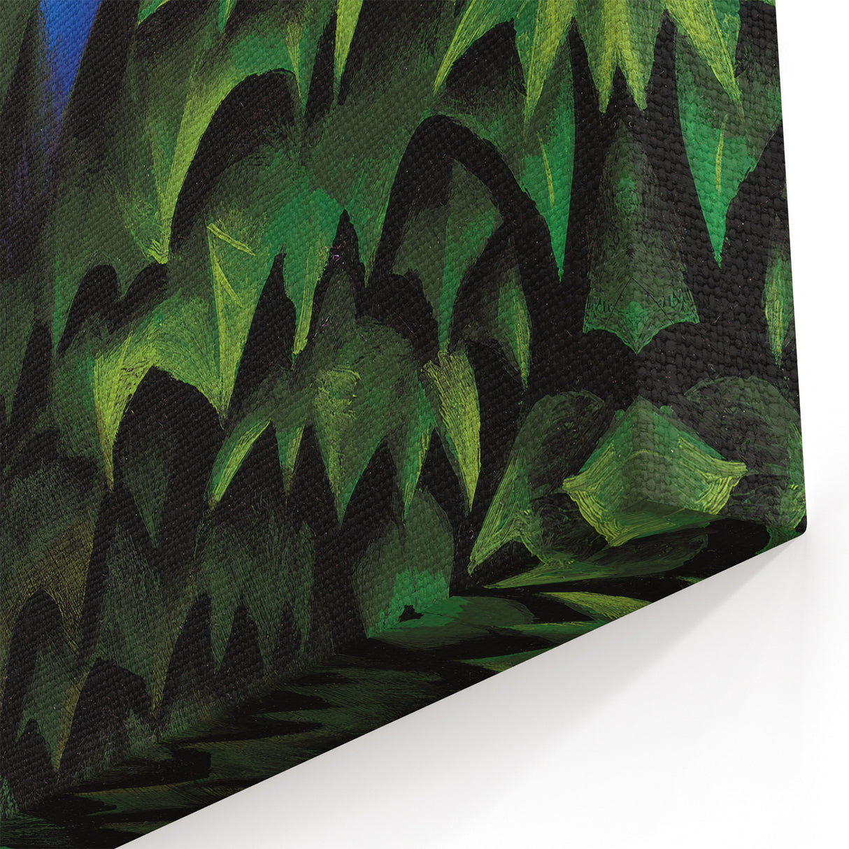 Vintage New Yorker Poster – Hidden Hand in Ivy Art Print