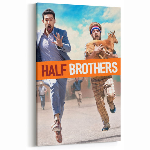 Half Brothers 2020s Vintage Movie Poster - Retro Film Art Print