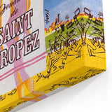 Retro Cinema Art 1960s – Le Gendarme de Saint-Tropez Vintage Poster