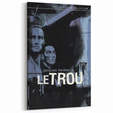 Vintage 60s Movie Poster – Le Trou Noir Crime Film Print