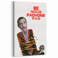 Classic 60s Movie Prints – Ne Nous Fâchons Pas Vintage Film Poster