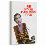 Classic 60s Movie Prints – Ne Nous Fâchons Pas Vintage Film Poster