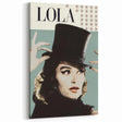 Retro Cinema Art 1960s – Lola Vintage Movie Poster Print