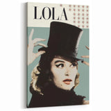 Retro Cinema Art 1960s – Lola Vintage Movie Poster Print