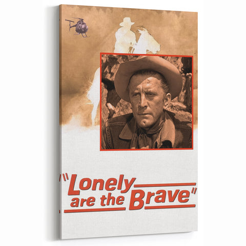 Classic 60s Movie Prints - Lonely Are the Brave Vintage Film Poster