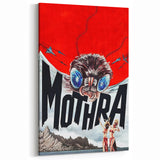 Classic 60s Movie Prints - Mothra Vintage Sci-Fi Film Poster
