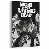 1960s Movie Posters Night of the Living Dead Retro Horror Film Print