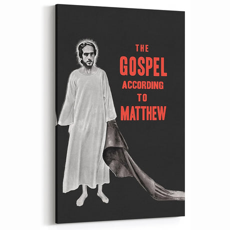 1960s Movie Posters The Gospel According to Matthew Vintage Print