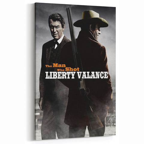 1960s Movie Posters The Man Who Shot Liberty Valance Western Print