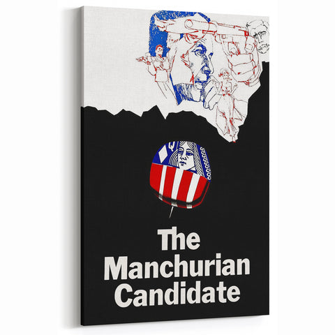 1960s Movie Posters The Manchurian Candidate Vintage Thriller Print