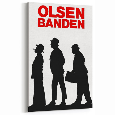 1960s Movie Posters Olsen Banden Classic Danish Comedy Print