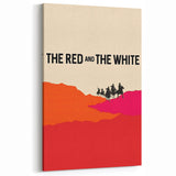1960s Movie Posters The Red and the White Vintage War Drama Print