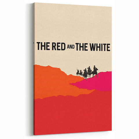 1960s Movie Posters The Red and the White Vintage War Drama Print