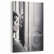 The Silence 1960s Movie Poster – Vintage Film Noir Wall Print