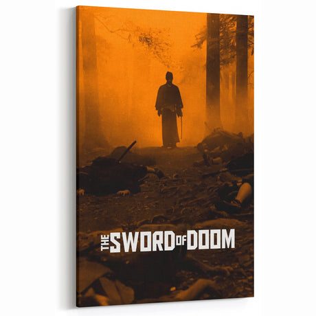 Classic 60s Movie Print - The Sword of Doom 1960s Vintage Poster