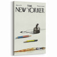 Vintage New Yorker Poster - Classic Illustrations with Pencils & Ink