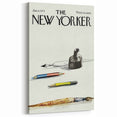 Vintage New Yorker Poster - Classic Illustrations with Pencils & Ink