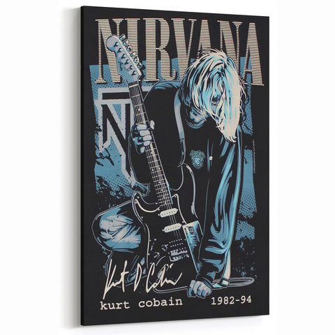 Nirvana Poster - Classic Retro Wall Art for Music Lovers