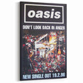 Oasis Don’t Look Back in Anger Poster - Retro Wall Art for Music Lovers