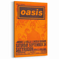 Oasis Concert Poster - Retro Art for Britpop Fans