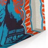 Oxford Circle Concert Poster - Retro Psychedelic Art for Collectors