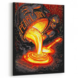 Pearl Jam Concert Poster - Retro Rock Art for Fans