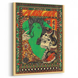 Pearl Jam Concert Poster - Retro Rock Art with Bold Illustrations
