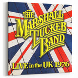 Marshall Tucker Band Live in the UK 1976 Poster - Retro Rock Art
