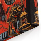 Pearl Jam Concert Poster - Retro Rock Art with Bold Graphics