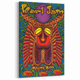 Pearl Jam Concert Poster - Retro Psychedelic Art for Fans