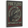 Pink Floyd "Wish You Were Here" 1975 Concert Poster - Retro Art