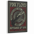 Pink Floyd "Wish You Were Here" 1975 Concert Poster - Retro Art