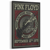 Pink Floyd "Wish You Were Here" 1975 Concert Poster - Retro Art