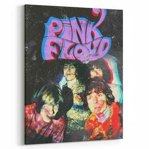 Vintage Pink Floyd Retro Poster Art – Classic Retro Wall Art for Home