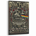 Pink Floyd Dark Side of the Moon Retro Wall Art Poster