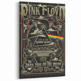 Pink Floyd Dark Side of the Moon Retro Wall Art Poster