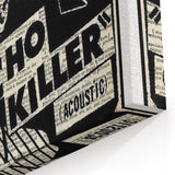 Talking Heads Psycho Killer Acoustic 1977 Concert Poster
