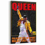 Queen 1984 Milan Concert Poster - Palazzo Dello Sport