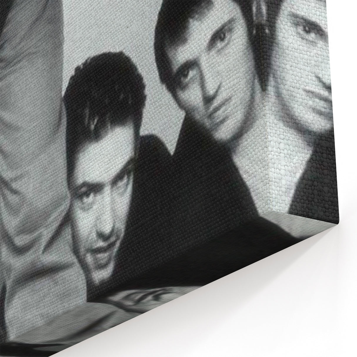 Radiohead Retro Poster - Black and White Band Photo - Vintage Music Art