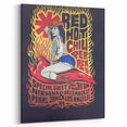 Red Hot Chili Peppers Nirvana Concert Poster | Vintage Rock Art